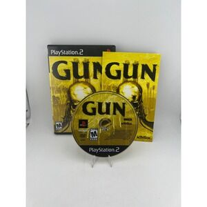 Gun Sony PlayStation 2 PS2 Activision 2005 Western Action SLUS-21139 CIB